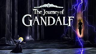 The Journey Of Gandalf  Animated Lord of the Rings Short Film [upl. by Inasah]