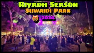 Suwaidi Park  Riyadh Season 2024  Riyadh Festival 😻 Saudi Arabia 🇸🇦 [upl. by Annaeirb]