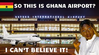 Kotoka International Airport in Ghana is World Class😱 Best Airport in Africa [upl. by Keri374]