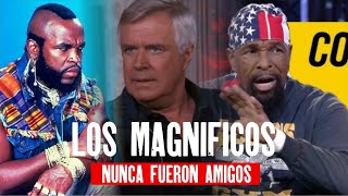 Los Magnificos Hannibal Smith y Mario Baracus No Eran amigos Acabaron Con la serie [upl. by Mendel]