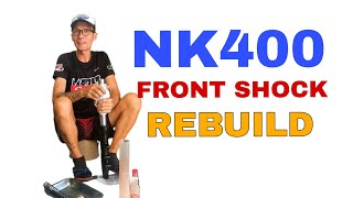 Nk400 front shock rebuild [upl. by Waligore715]