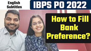 IBPS PO 2022  How To Choose Bank Preference  Bank Preference क्या भरें  IBPS PO 2022 Form [upl. by Tate]