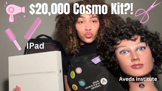 WHAT’S IN MY 20000 COSMETOLOGY KIT  Aveda Institute Houston [upl. by Conal]