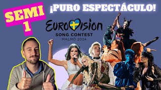 Análisis de la SEMIFINAL 1 de EUROVISIÓN 2024 [upl. by Ketchan]