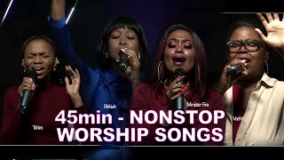 NONSTOP WORSHIP SONGS TO DRAW YOU CLOSER TO GOD  Tribe of Judah  ECG  The Jesus Nation [upl. by Basile]