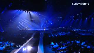 Pastora Soler  Quédate Conmigo Stay with me  Spain  Live  Grand Final  2012 Eurovision [upl. by Catha]