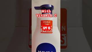 Nivea Body Lotion  Cell repair  Brighten skin  Sun damage control safeskincare review [upl. by Edyth]