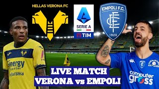 🔴 VERONA  EMPOLI 21 DIRETTA LIVE STREAMING SERIE A 20232024 [upl. by Lyns]