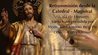 Santa Misa presidida por Mons Juan Antonio Reig Pla Diócesis de Alcalá de Henares 13062020 [upl. by Atilef]