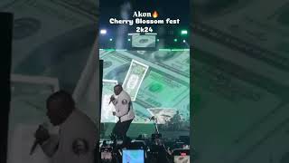 Akon Live Concert at cherry blossom Festival 2024 [upl. by Latsirc]