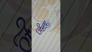 calligraphy lettering art handwriting handwrite calligrahy ajcalligraphy [upl. by Ellesij235]