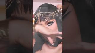 Cleopatra makeup 🐍✨🫶🏼 cleopatra makeuptutorial halloweenmakeup halloween [upl. by Ahsirahc]