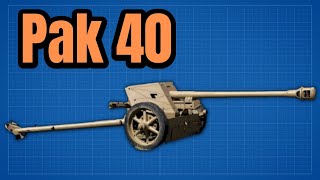 Pak 40  Best Gun of the War [upl. by Leotie]