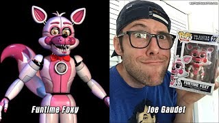 Five Nights at Freddys Ultimate Custom Night  Voice Actors [upl. by Ajnek]