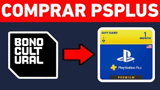 ✅Como COMPRAR PSPLUS Con El BONO CULTURAL [upl. by Ancel]