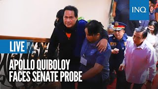 LIVE Apollo Quiboloy faces Senate probe  October 23 [upl. by Lampert34]