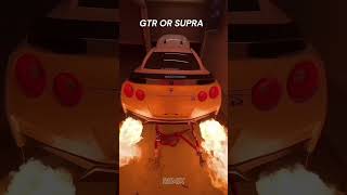 gtr vs supra [upl. by Demb]