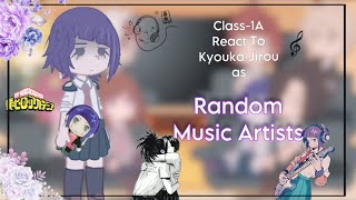 Class1A React To Jirou As Random Songs 05 Speed Momojirou  Angst  My AU  MHA x Singers [upl. by Ial]