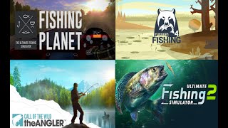 Best And Upcoming Fishing Games In 2022 [upl. by Nelan]