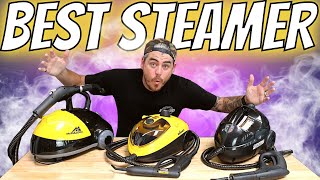 STEAM CLEANER FOR YOUR CAR  McCulloch vs Wagner vs Harbor Freight [upl. by Aynas181]