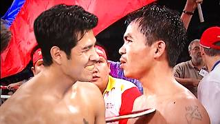 Manny Pacquiao Philippines vs Marco Antonio Barrera Mexico  TKO Boxing Fight Highlights HD [upl. by Trini684]