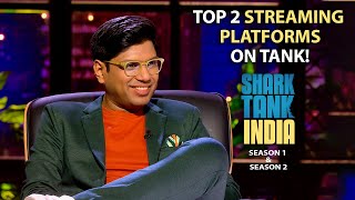 2 Best Streaming Platforms On Tank  Shark Tank India S01 amp S02  Compilation [upl. by Greenleaf]