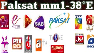 paksat 38e dish setting 2024 paksat mm1 new update paksat new update [upl. by Anwahsal924]