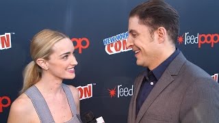 Brianne Howey Talks quotThe Exorcistquot at NYCC Behind The Velvet Rope with Arthur Kade [upl. by Eilyk]