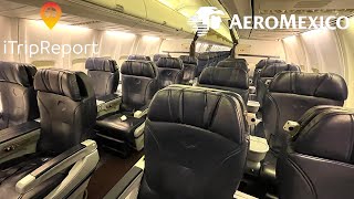 Aeromexico 737800 Clase Premier First Class Trip Report [upl. by Ethelda]