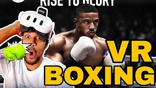 Thrilling Vr Boxing Gameplay and Review [upl. by Blaire730]