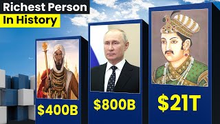 Richest Person In History  Comparison [upl. by Meirrak974]