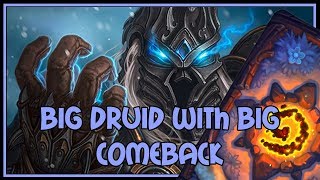 Hearthstone Big druid with big comeback [upl. by Tri]