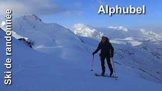 Ski de randonnée  Alphubel 4206 m [upl. by Laeahcim]