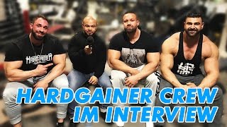 Hardgainer Crew Interview über Steroide Karl Ess Fitness YouTube Wettkämpfe Supplements uvm [upl. by Nwahshar]