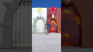 Does Spiderman Deserve To Go To Heaven Or Go Down Hell gta shorts [upl. by Tehcac]