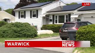 Warwick home searched in drug investigation [upl. by Notgnihsaw]