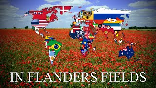 4K In Flanders Fields  Remembrance Day Song [upl. by Harrad]