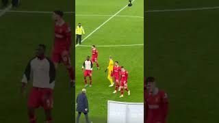 Konate Leads Luis Diaz Song vs Leverkusen 🤣🤣 [upl. by Fionnula654]