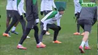 Celtic FC  Training pre Inverness CT [upl. by Yole105]