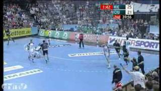 Highlights Final 1st LEG THW Kiel  BM Ciudad Real [upl. by Gentes]