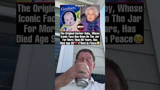 The Original Gerber Baby Whose Face Has Been on The Jar For 90 Years Has Passed Away grandpa [upl. by Hardman]