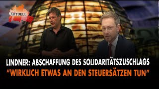 Lindner für Abschaffung des Solidaritätszuschlags [upl. by Ema]