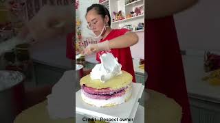 Amazing cake 🍰🎂 making in china 😲😳 amazingfacts हिंदीfacts cake [upl. by Nitneuq551]