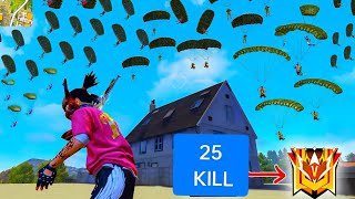 I Kill 25 In a Gameplay  Free fire  Tech game [upl. by Einittirb553]