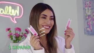 Las nuevas bandas faciales Veet ® Easy – GelWax™ son súper faciles de usar  La Mafe Mendez [upl. by Aratnahs]