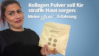 Falten weg und straffe Haut dank Kollagen Kollagenpulver von Glow25 im Test  Elanhelo [upl. by Adler]