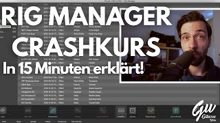 Rig Manager  Alle Funktionen erklärt Kemper Editor Tutorial [upl. by Sivat]