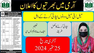 Army Jobs I Today Government Jobs in Pakistan [upl. by Naillij163]