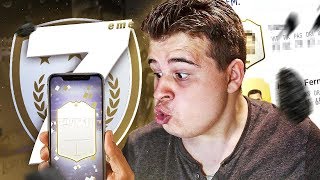 JE PACK MA SEPTIEME ICONE SUR LAPPLI FUT 19 [upl. by Heeley298]