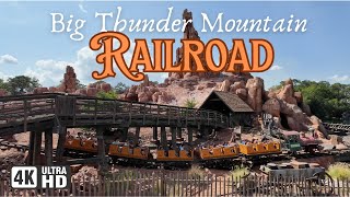 Big Thunder Mountain Railroad 2024 Full POV in 4K  Disney World  Magic Kingdom [upl. by Fairbanks]